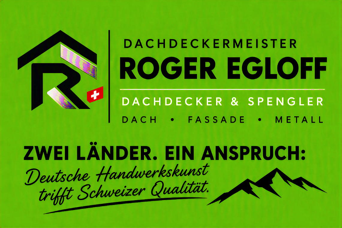 Dachdeckermeister Roger Egloff